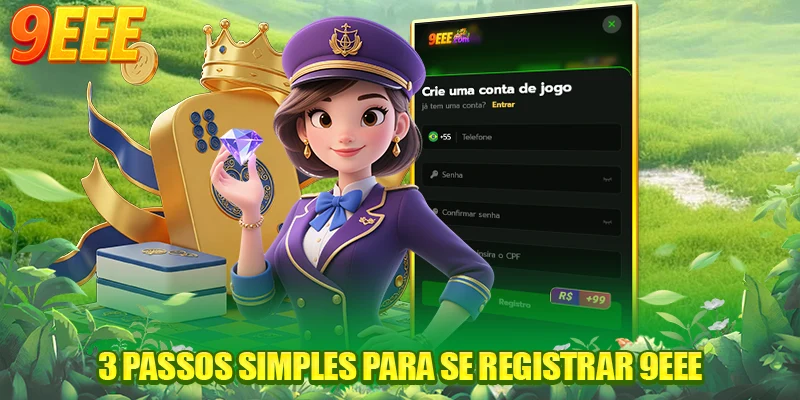 3 passos simples para se registrar 9EEE