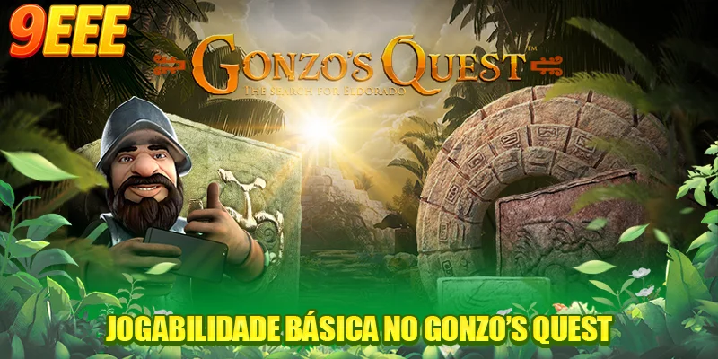 Jogabilidade básica no Gonzo’s Quest