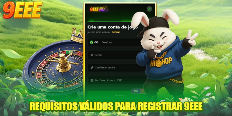 Requisitos válidos para registrar 9EEE